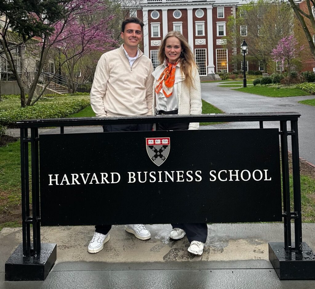 Team photo at Harvard Sign website