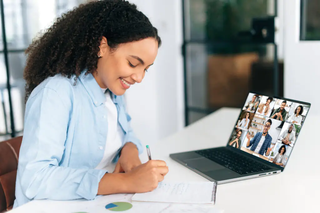 Online learning and taking notes